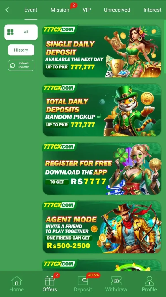 777cx Game