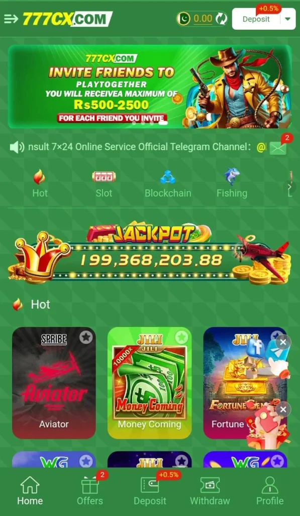 777CX Game