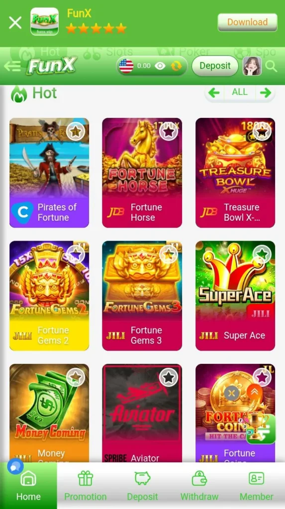 FUNX Game