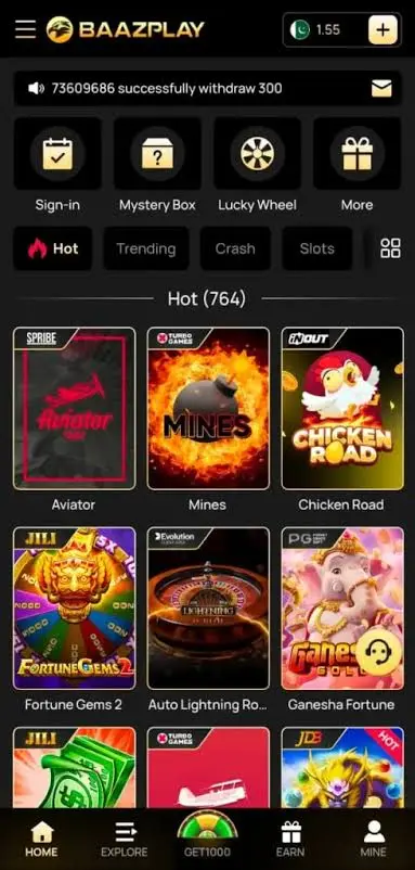 Baaz play game